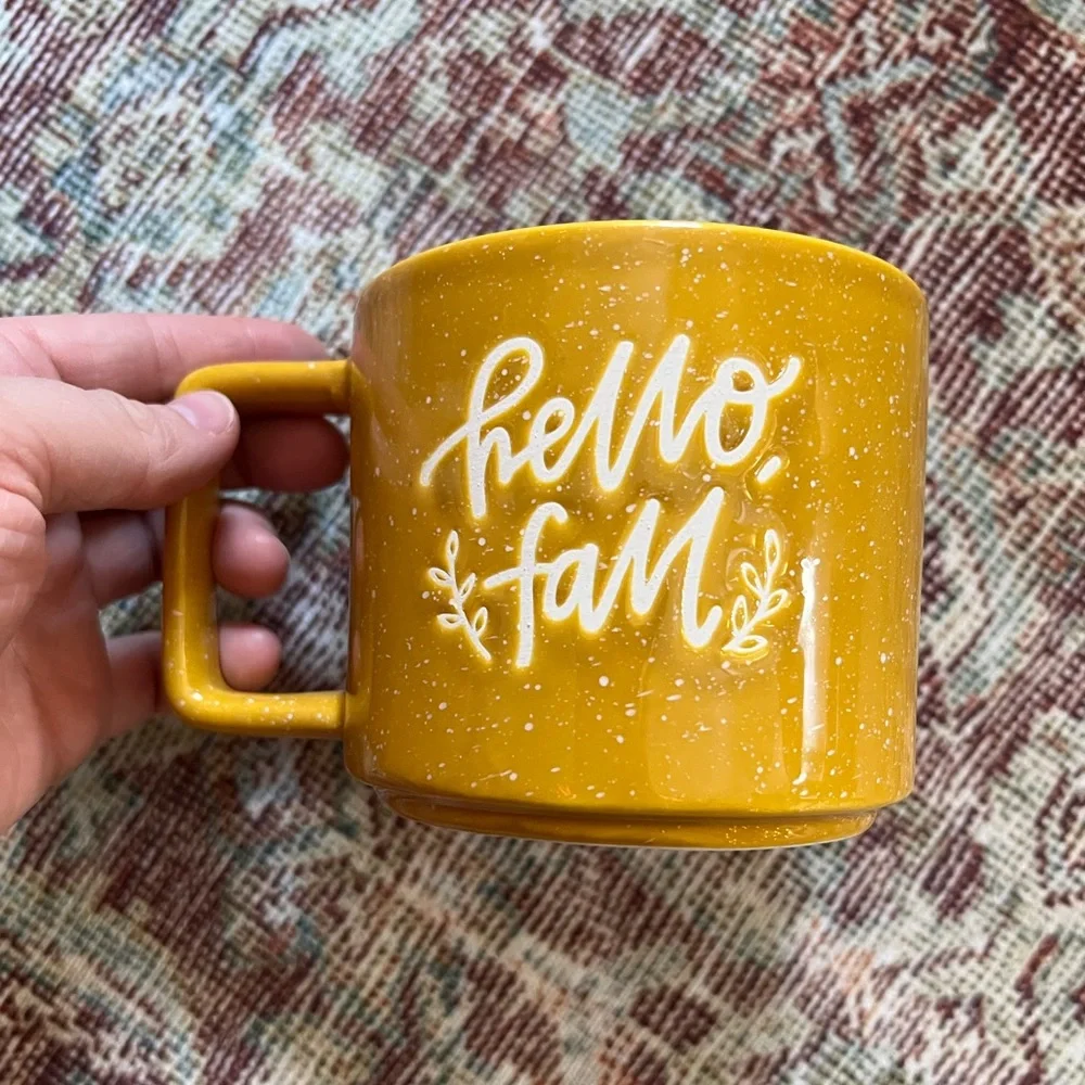 Cute fall mug 🍂🍁